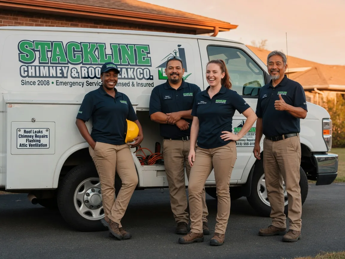 Chimney flashing repair company in Eden, NC